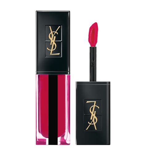 ysl vernis a levres glossy stain|YSL rouge lacquer.